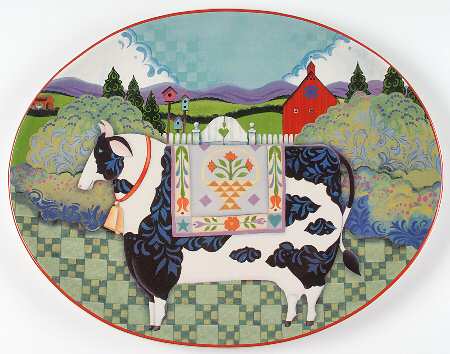 Barnyard 16" Oval Serving Platter