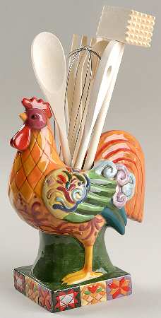 Barnyard Figural Utensil Set