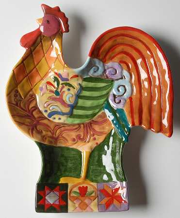 Barnyard Large Figural Open Candy Dish