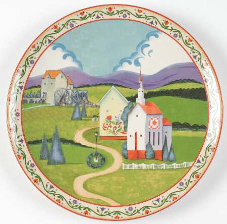 Barnyard Dinner Plate