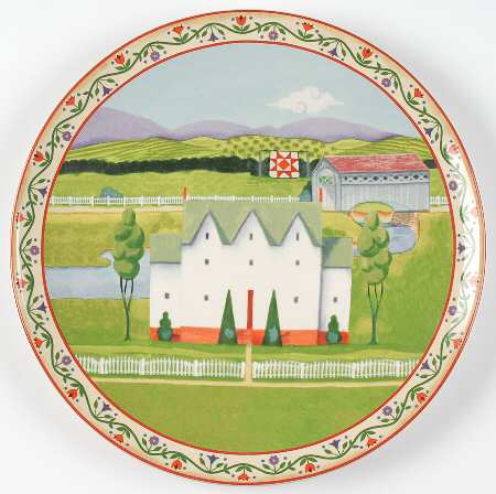 Barnyard Dinner Plate