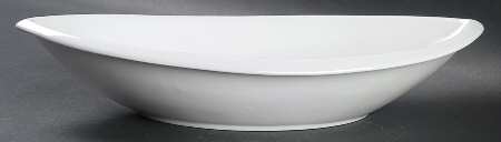 Recline 12" Oval Vegetable Bowl