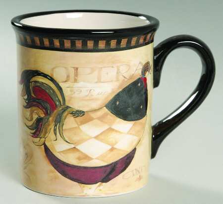 Paris Rooster Mug