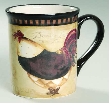 Paris Rooster Mug