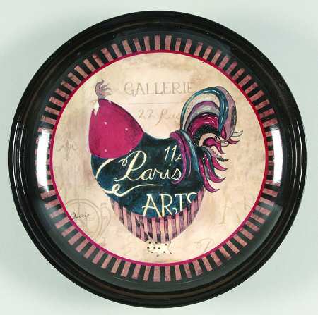 Paris Rooster 9" Soup/Pasta Bowl