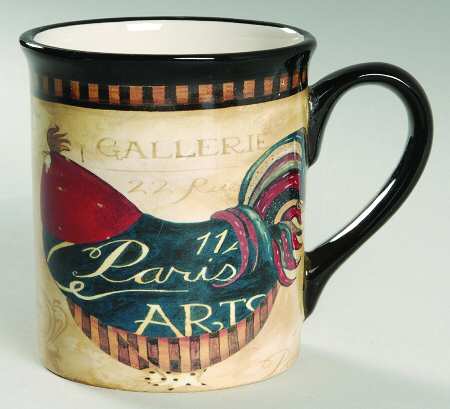 Paris Rooster Mug