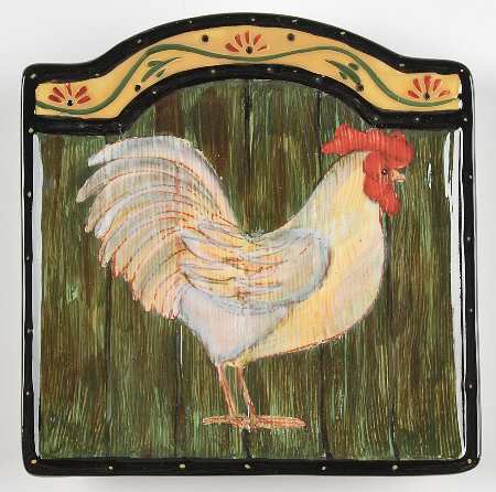 Rooster Inn Canape Plate
