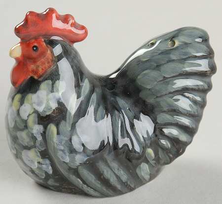 Rooster Inn Figural Pepper Shaker