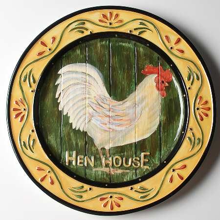 Rooster Inn Dinner Plate