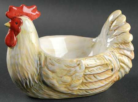 Rooster Inn Figural Dip Bowl (Dip & Spreader)
