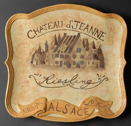 Grand Vin 16" Square Serving Platter