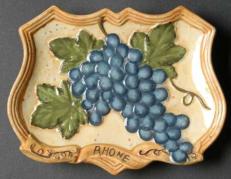 Grand Vin Canape Plate
