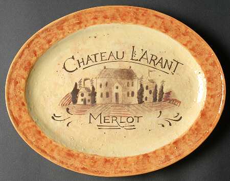 Grand Vin Dinner Plate