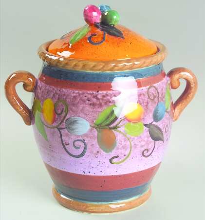 Valencia Small Canister & Lid