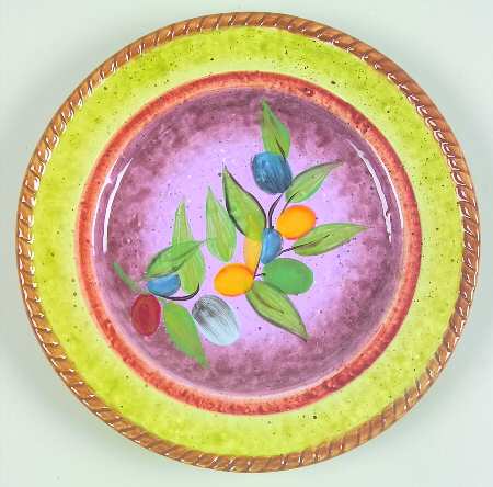 Valencia Salad/Dessert Plate