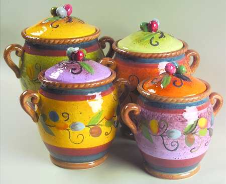 Valencia (4 Piece) Canister Set (Box Set)