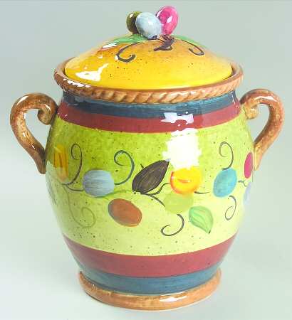 Valencia Extra Large Canister & Lid