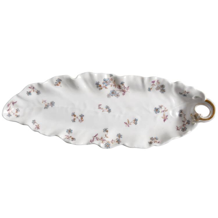 Schleiger 372-2 17" Leaf Shaped Platter