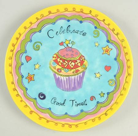 Celebrate Dessert/Pie Plate