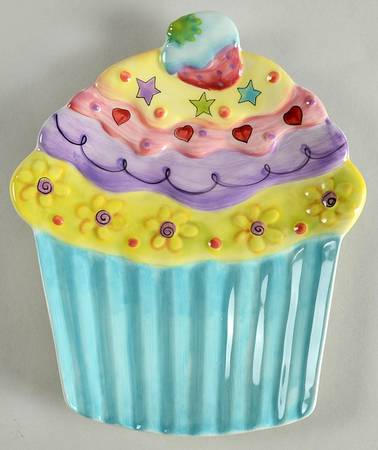 Celebrate Figural Dessert/Pie Plate