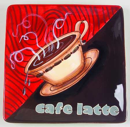 Coffee Break Salad/Dessert Plate