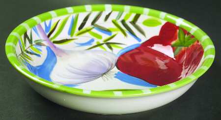 Garden Fresh 9" Individual Pasta Bowl