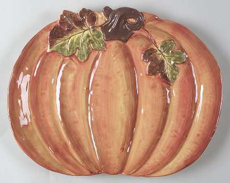 Harvest 15" Figural Platter