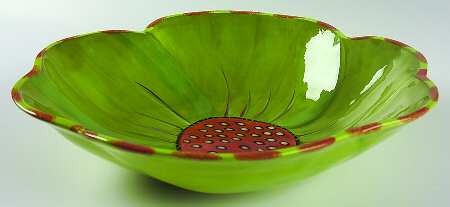 Jungle Song 13" Round Figural Serving Bowl