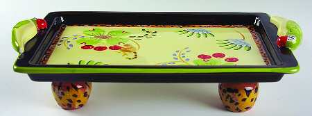 Jungle Song 15" Rectangular Serving Platter