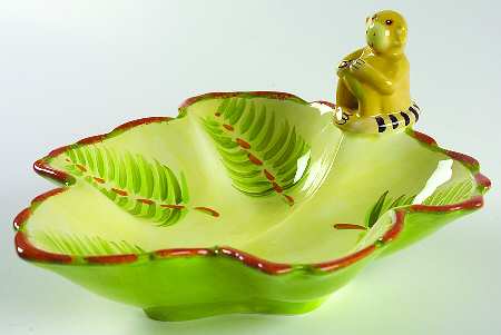 Jungle Song 9" Leaf Bowl