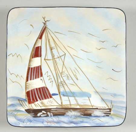 Sail Away Salad/Dessert Plate