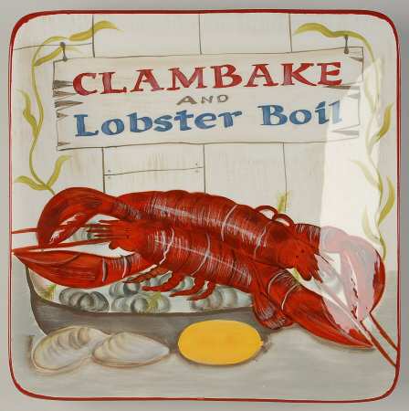 Sea Catch Dinner Plate