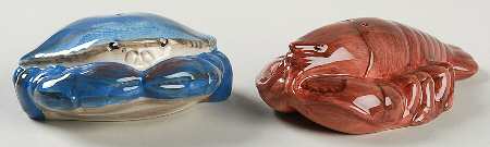 Sea Catch Figural Salt & Pepper Set