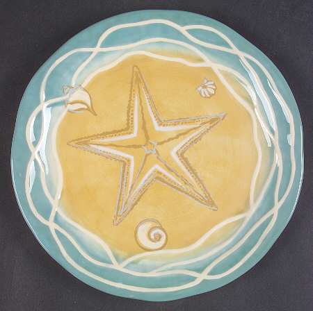 By the Shore Salad/Dessert Plate