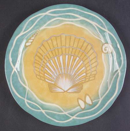 By the Shore Salad/Dessert Plate