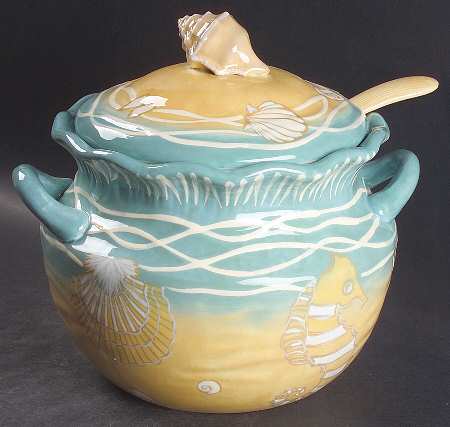 By the Shore Tureen & Lid w/Ladle