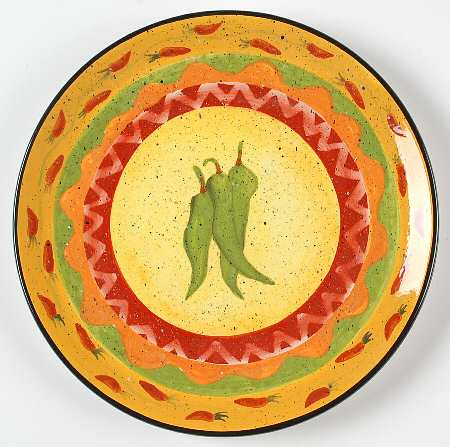 Texmex Salad/Dessert Plate