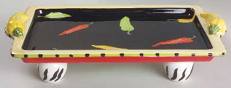 Veggie Salad 15" Rectangular Serving Platter