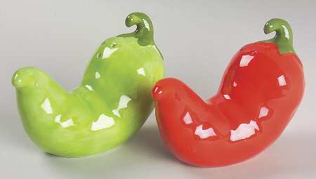 Veggie Salad Figural Salt & Pepper Set