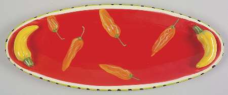Veggie Salad 17" Fish Platter