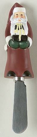 Folk Santa (Sage Background) Spreader (for Dip and Spreader)