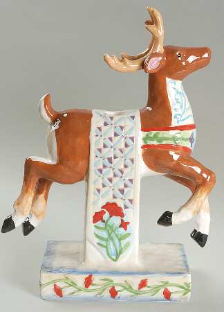 Holiday Traditions Figural Candlestick