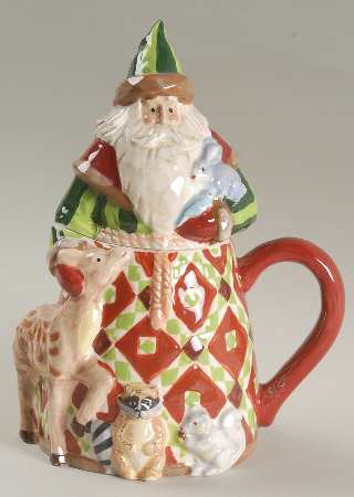 Holiday Traditions Figural Mug & Lid