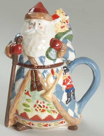 Holiday Traditions Figural Mug & Lid