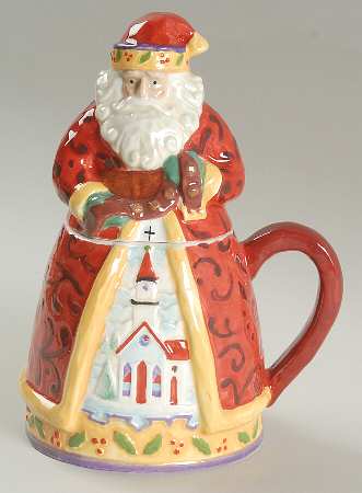 Holiday Traditions Figural Mug & Lid