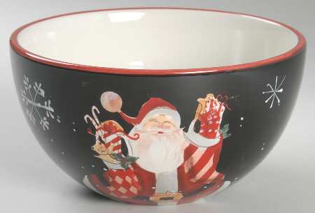 Mister Claus Individual Ice Cream Dish