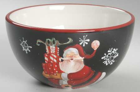Mister Claus Individual Ice Cream Dish