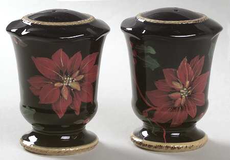 Poinsettia Salt & Pepper Set