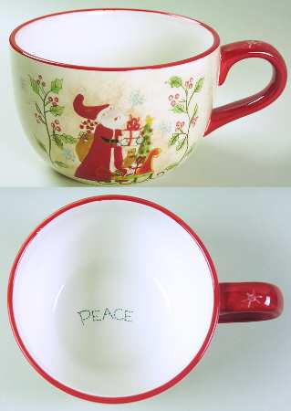 Santa Wishes Jumbo Cup