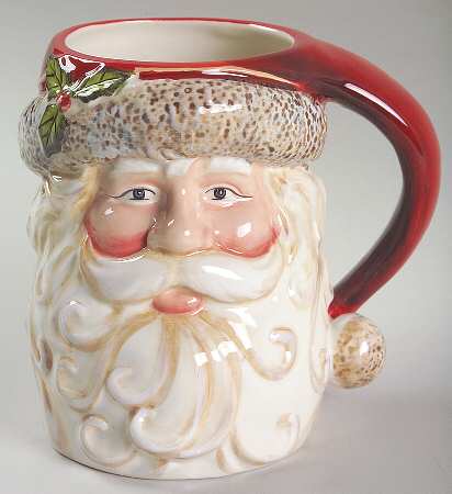 Santas Twilight Figural Mug